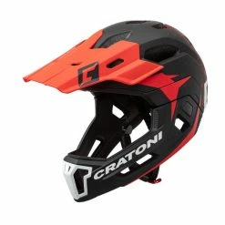 Casque VTT Cratoni C-Maniac 2.0 MX Noir/Rouge Mat